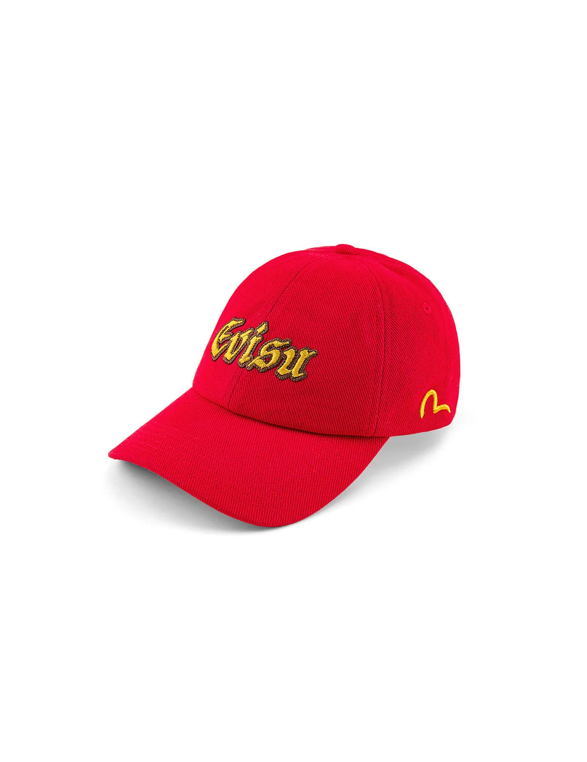 Evisu Logo Embroidery Cap - Red - 1