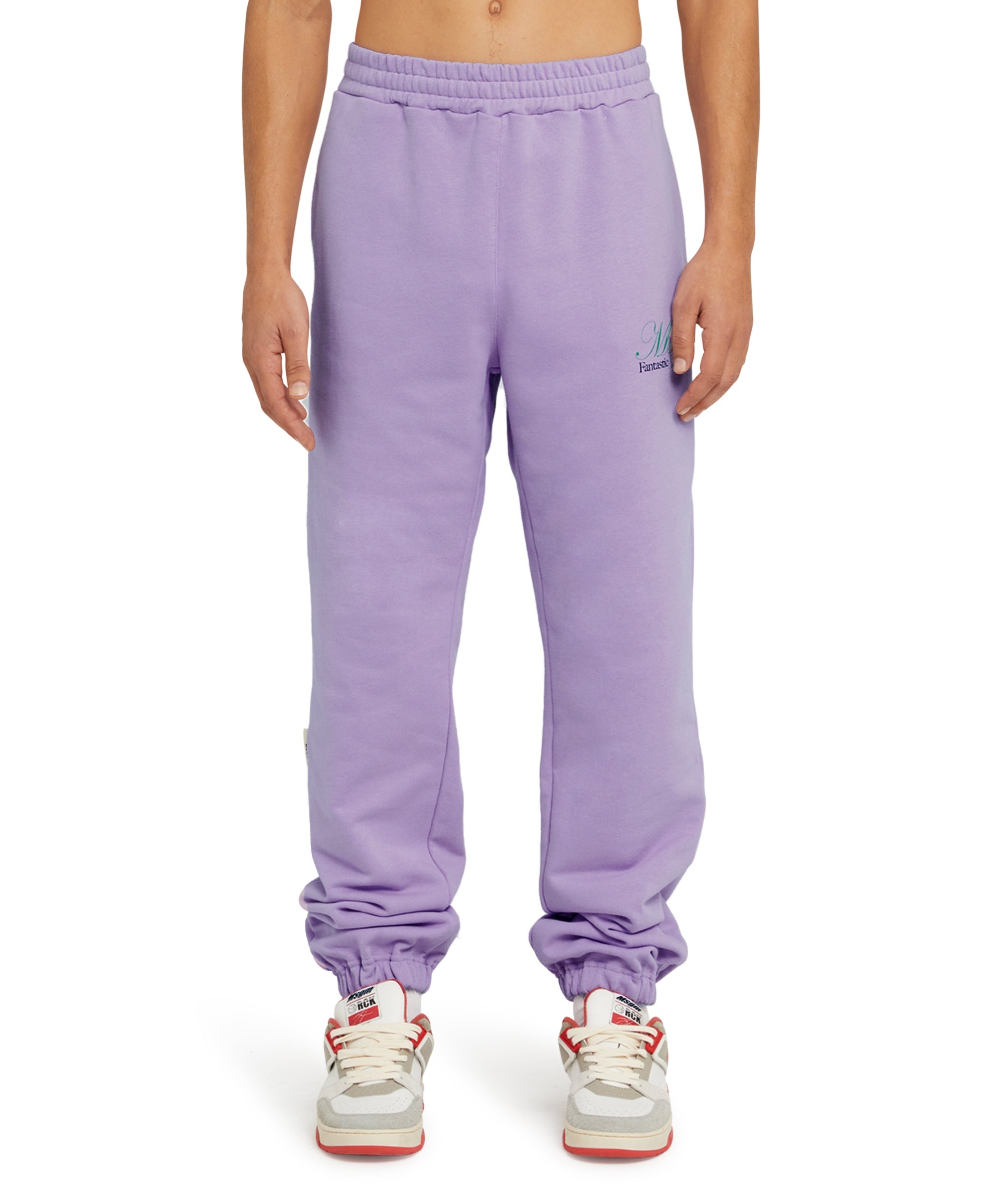 Organic cotton jogging trousers certified by the MSGM Fantastic Green Capsule - 2