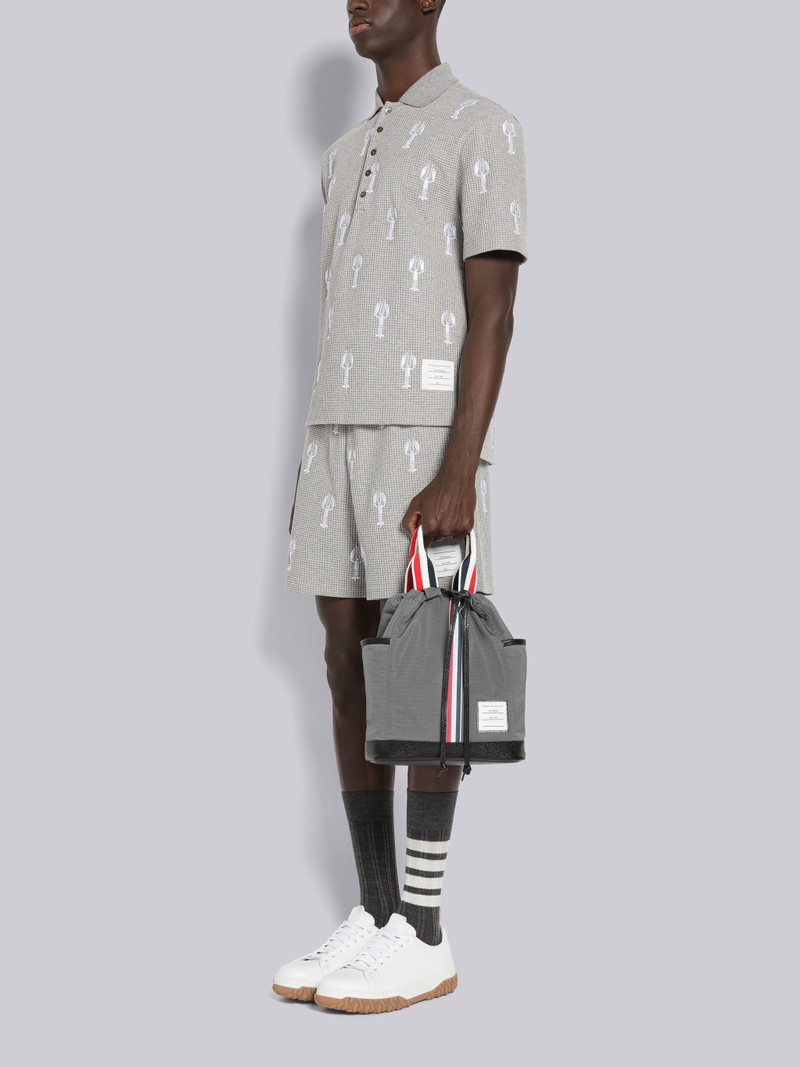 Ripstop Stripe Mini Tote Backpack 6