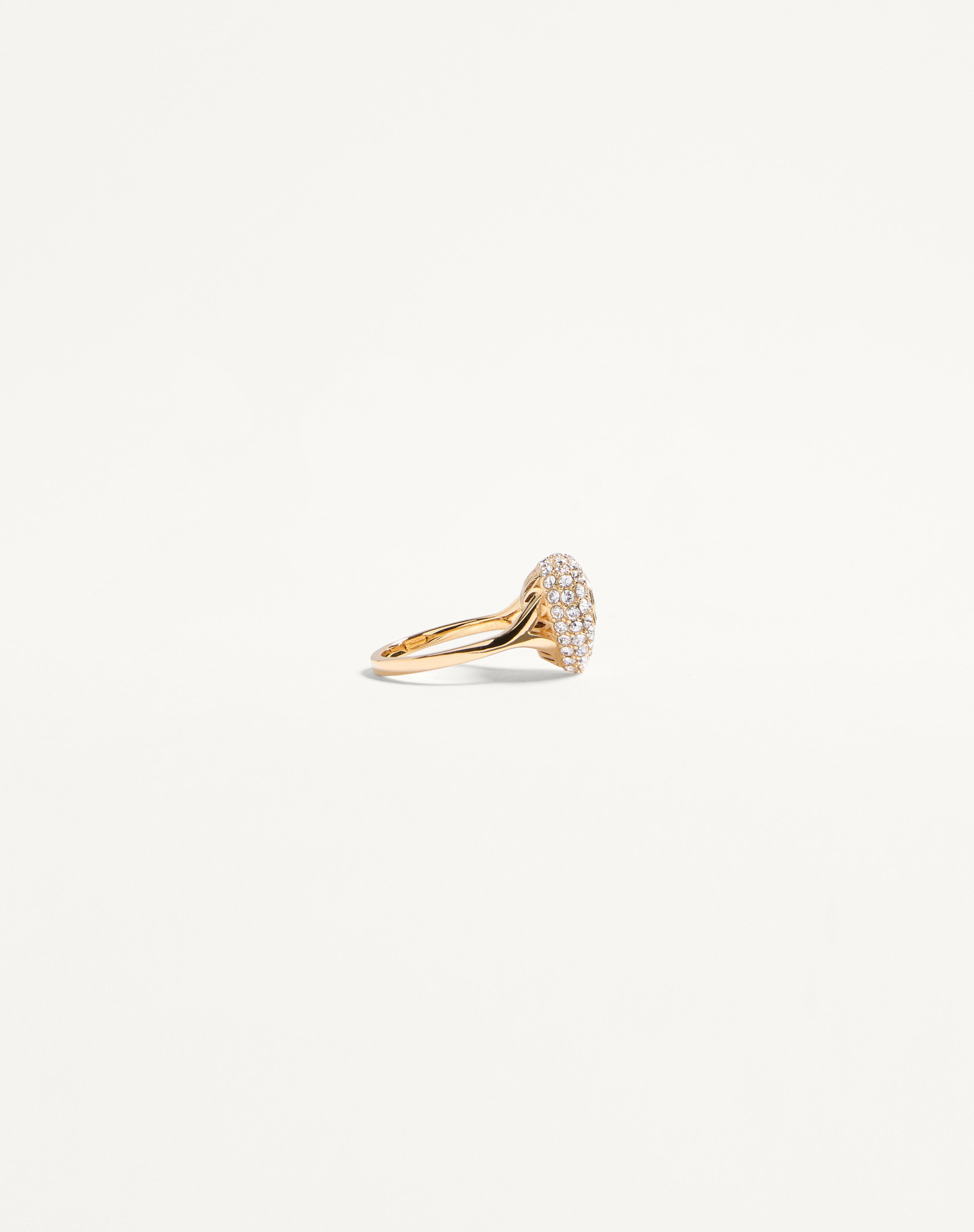 COEUR ROYAL RING IN METAL, ENAMEL AND SWAROVSKI® CRYSTALS - 5