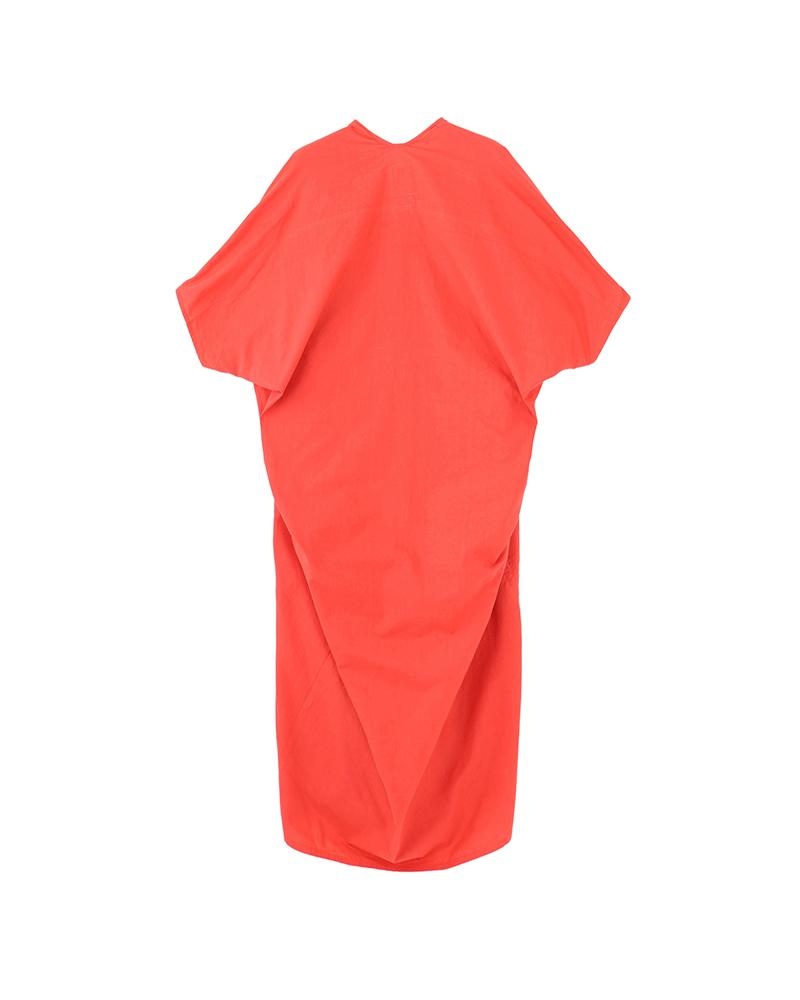 RUANA DRESS RED - 2