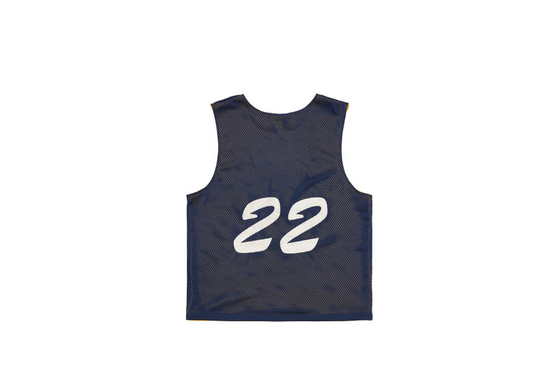 PALACE MESH PRACTICE VEST NAVY / YELLOW outlook