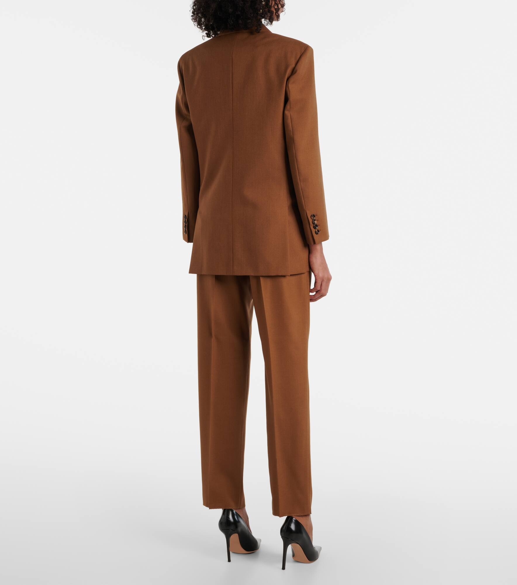 Palanca wool and silk-blend blazer - 3