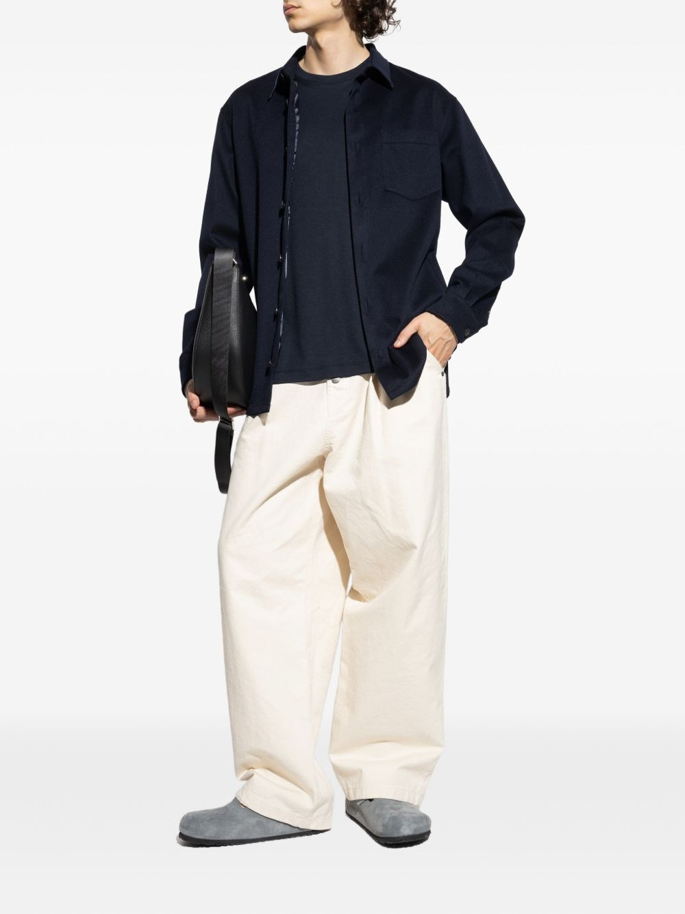 buttoned-up overshirt - 2