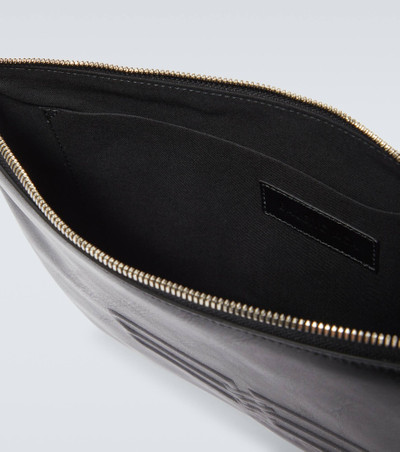BALENCIAGA BB Icon leather pouch outlook