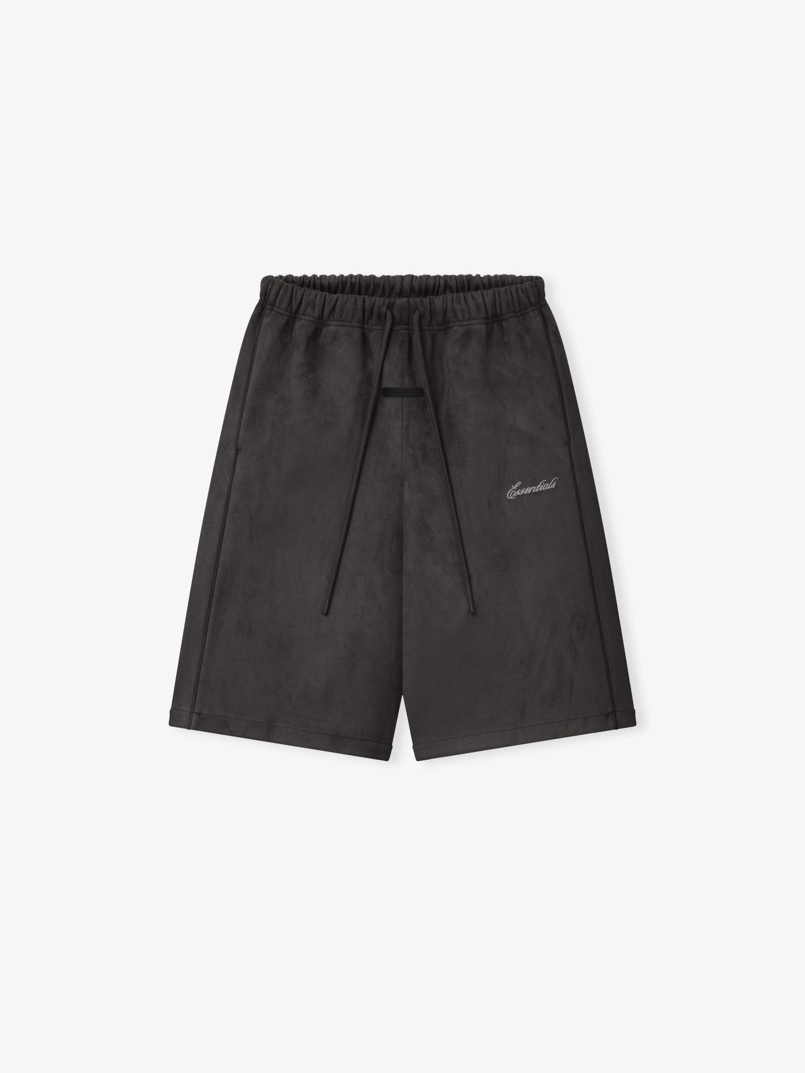 Suede Fleece Signature Relaxed Short W/ Piping - 1