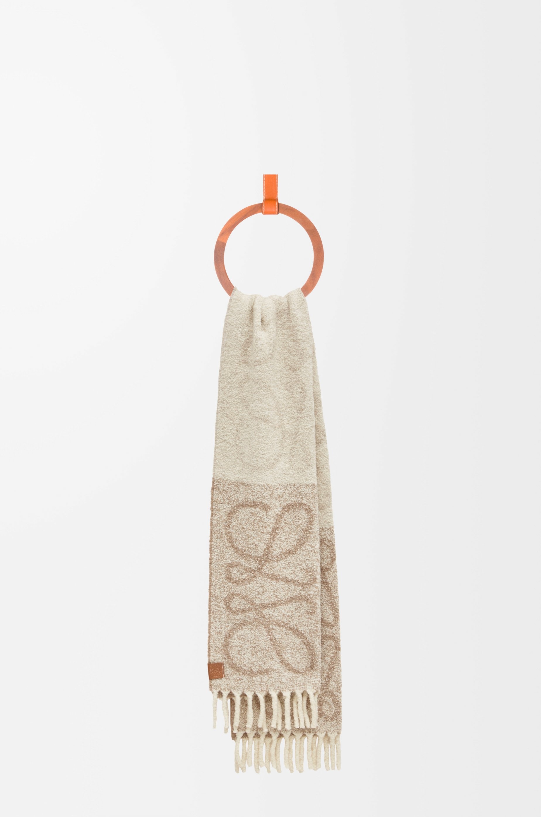 Anagram scarf in alpaca and wool - 5