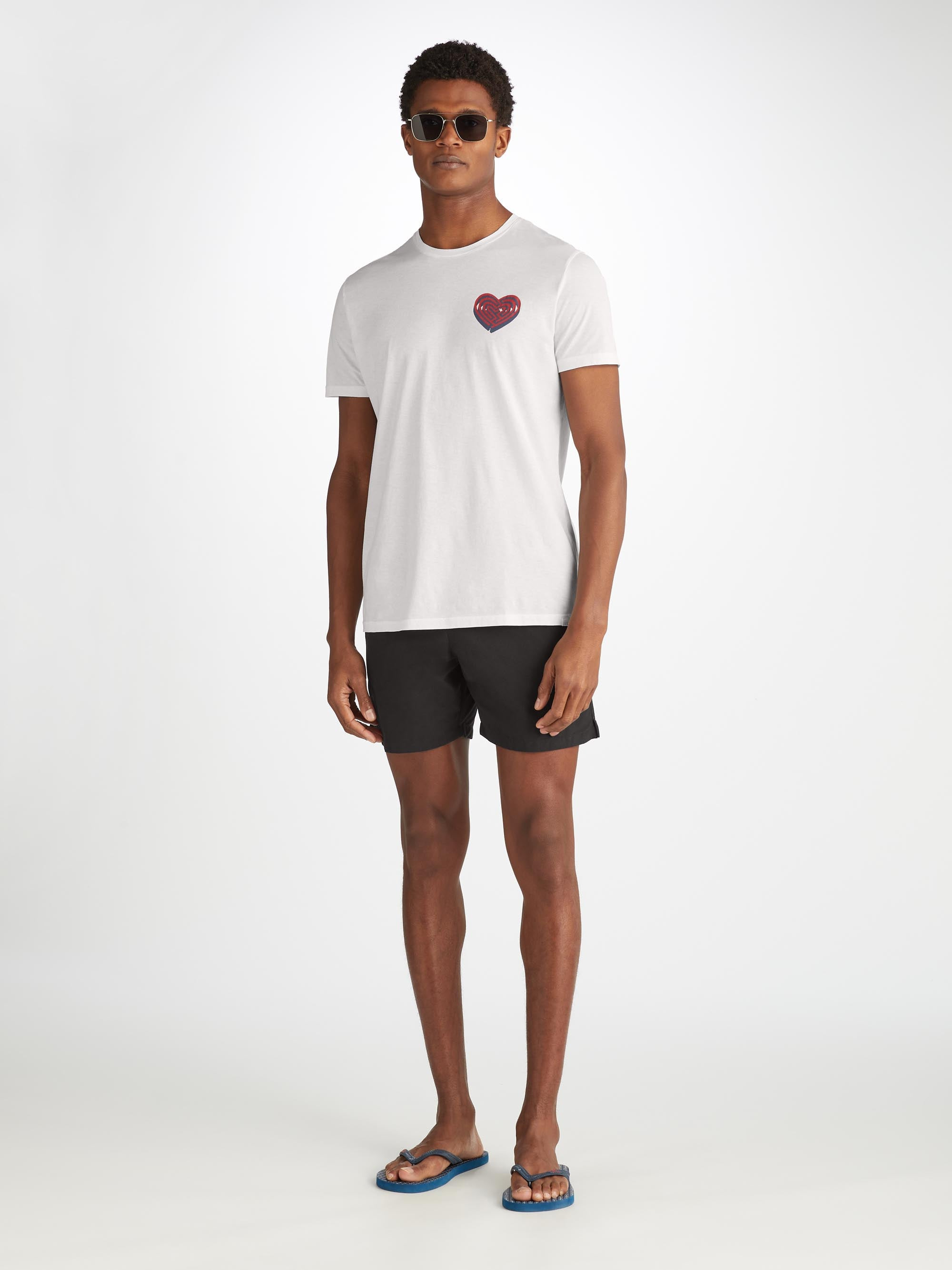 Men's T-Shirt Ripley 21 Pima Cotton White - 3
