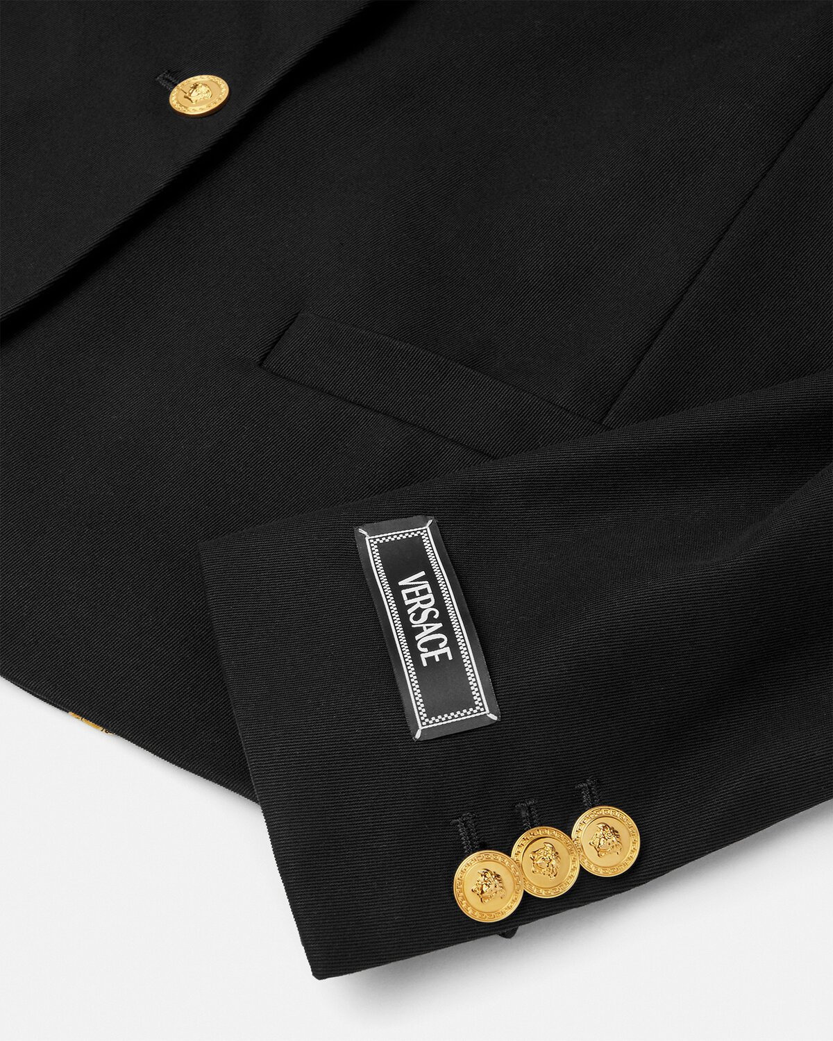 Gabardine Crop Boxy Blazer - 4