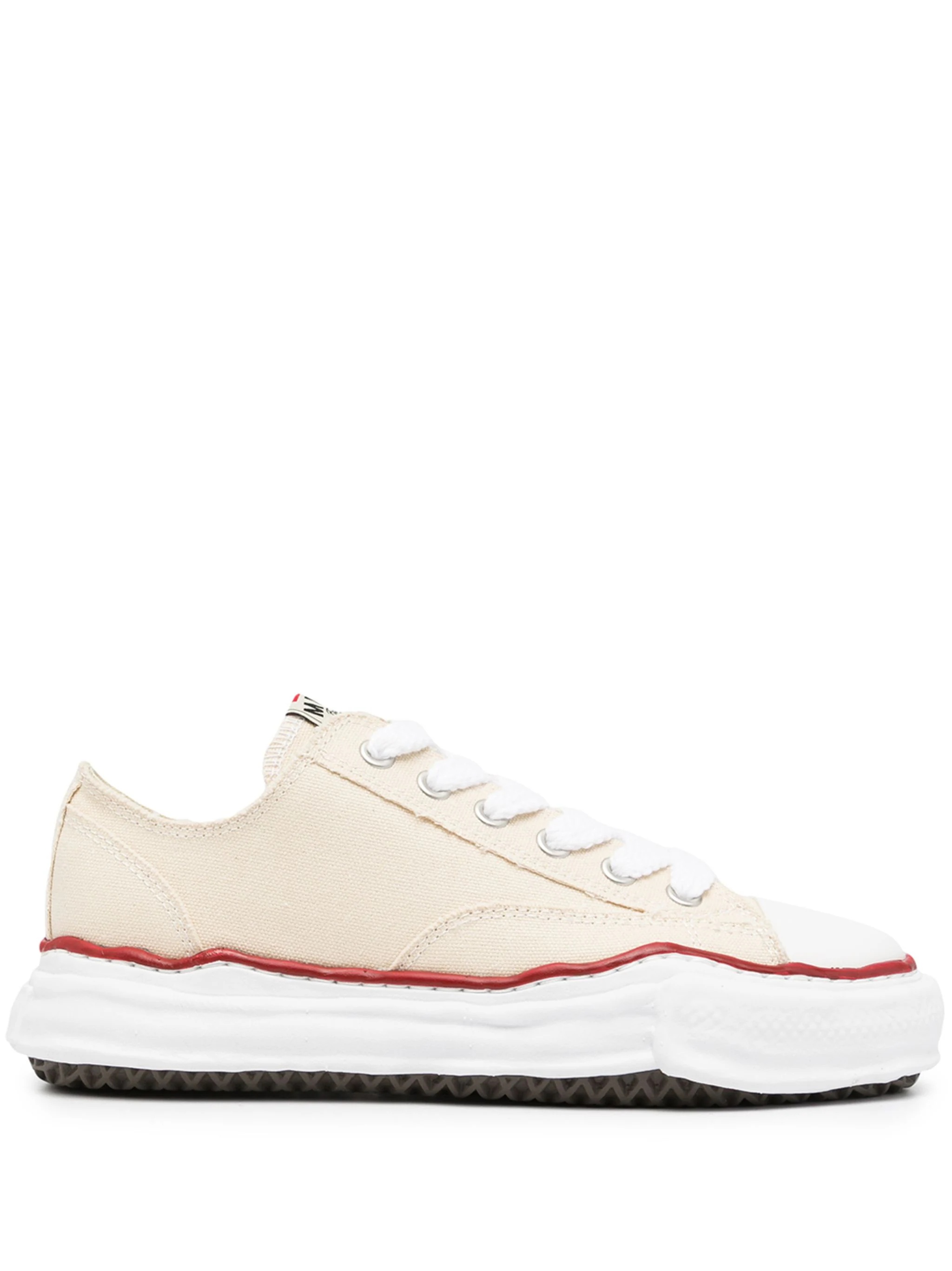 MAISON MIHARA YASUHIRO Peterson Low/Original Sole Canvas Low-Top Sneakers - 1