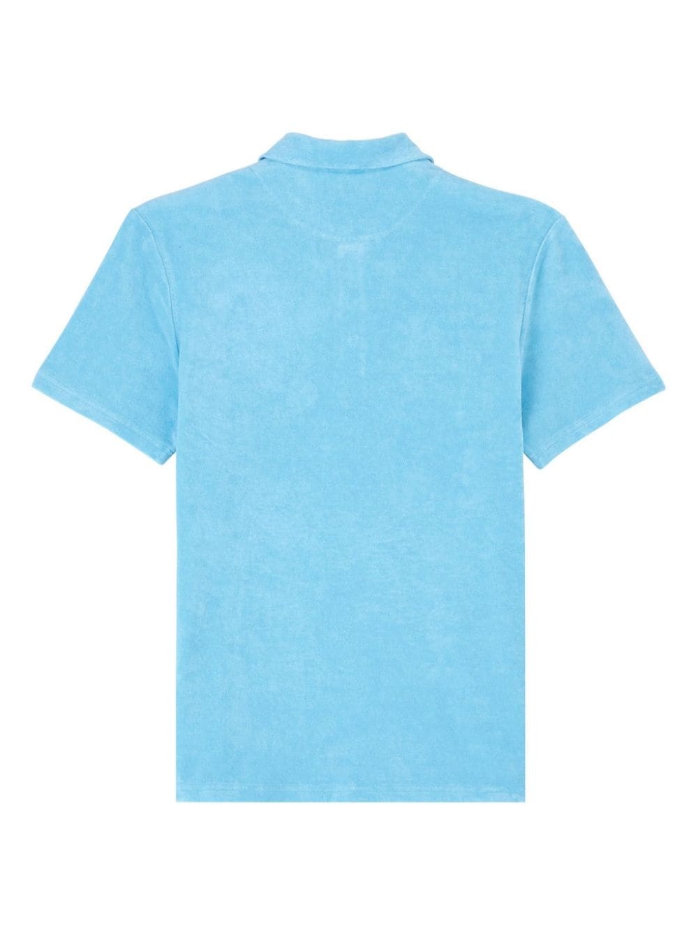 logo-embroidered organic cotton polo shirt - 2