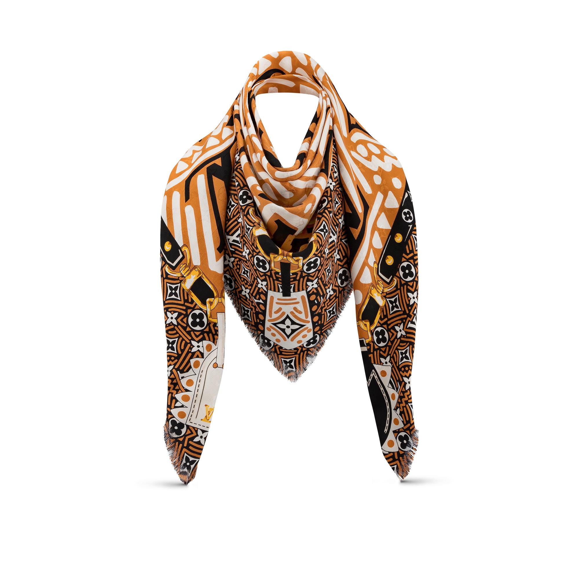 LV Crafty Monogram Shawl - 1