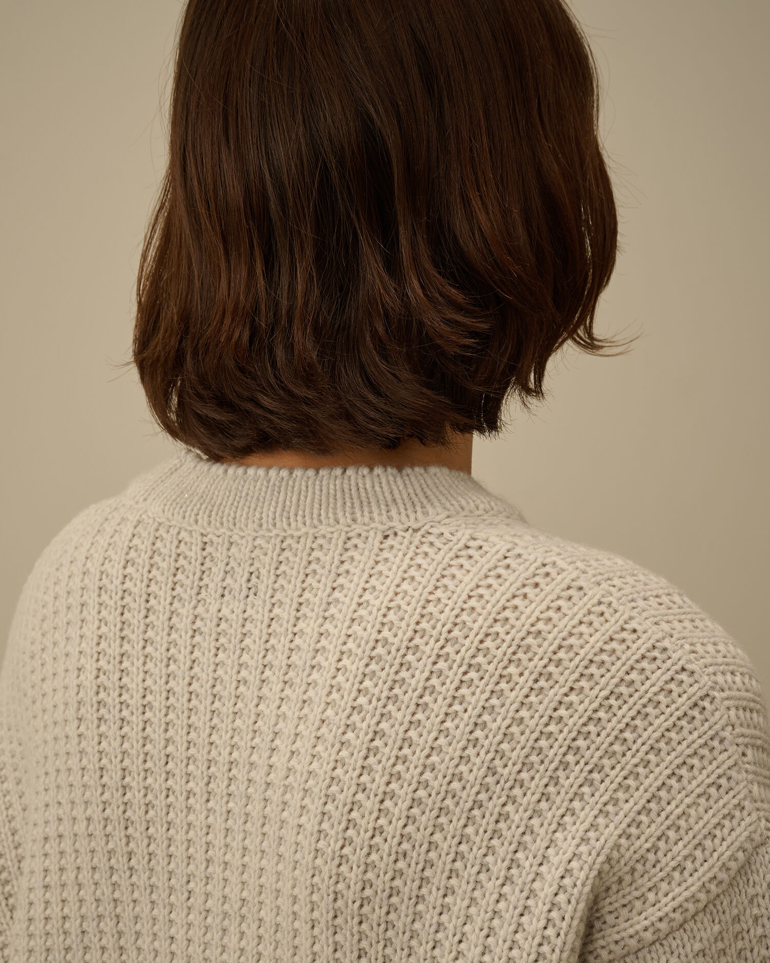 Lambswool GRS Boxy Crewneck Sweater - 6