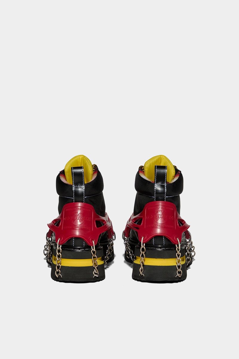 DSQUARED2 ICE CRAMPONS ANKLE BOOTS outlook