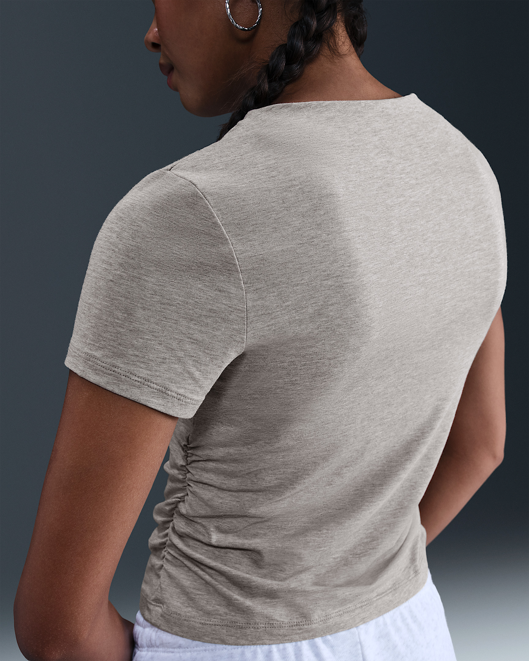 Nike Sportswear Chill Knit Women's Tight Short-Sleeve Mock-Neck Top - 2