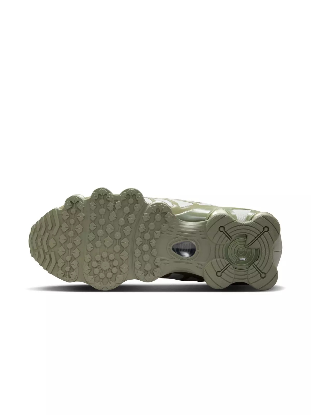 Shox TL "Light Silver/White/Light Army" Women's Shoe - 9