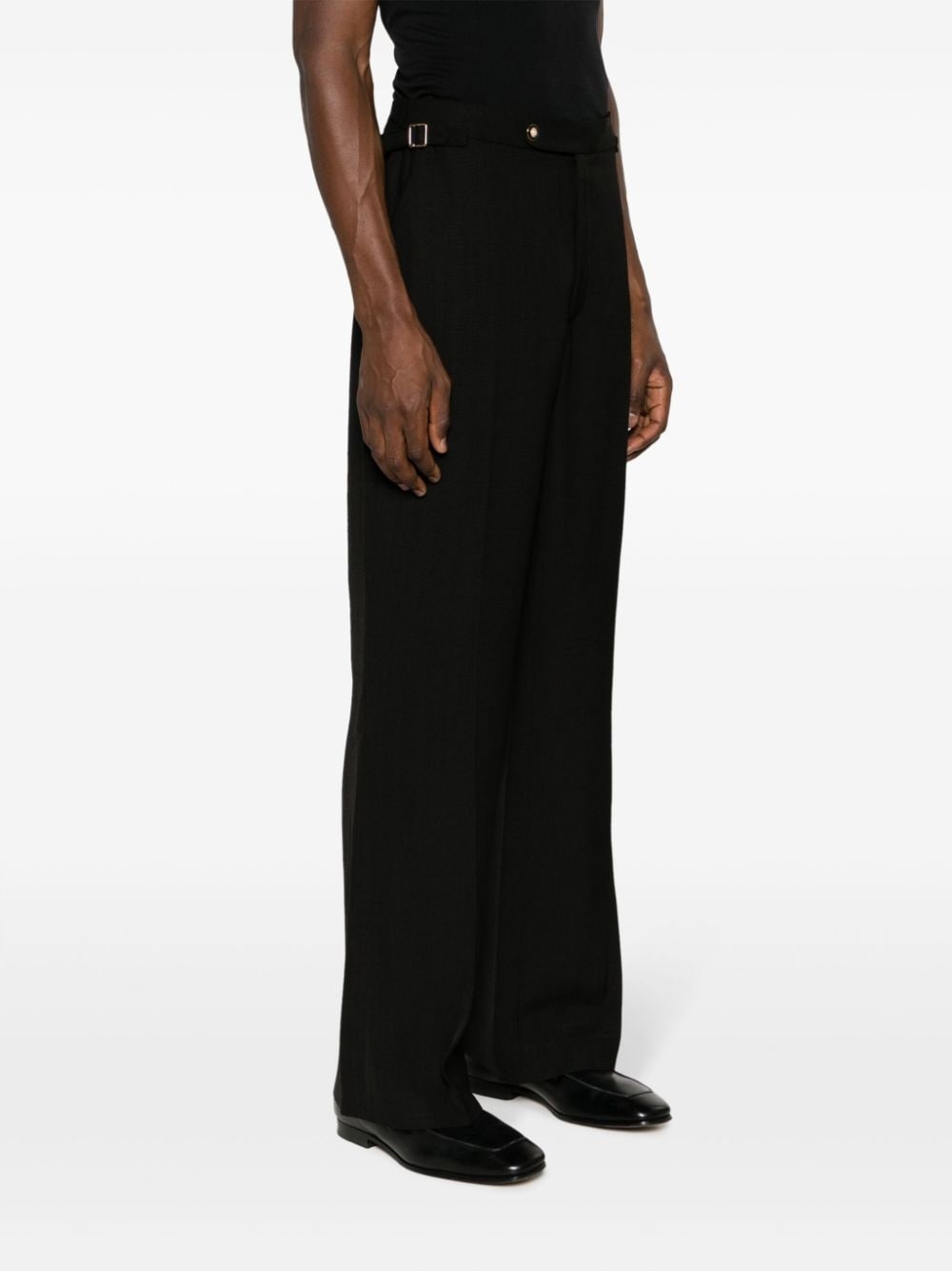 straight-leg trousers - 3