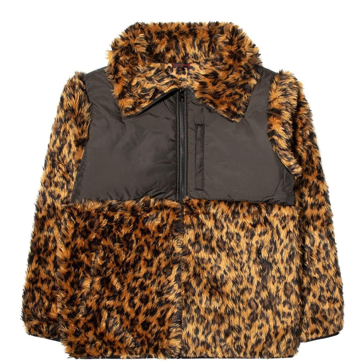 LEOPARD PRINT PUFFER / BUBBLE COAT - 1