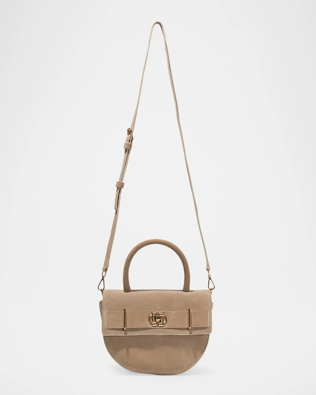 Roan Suede Crossbody Bag - 1