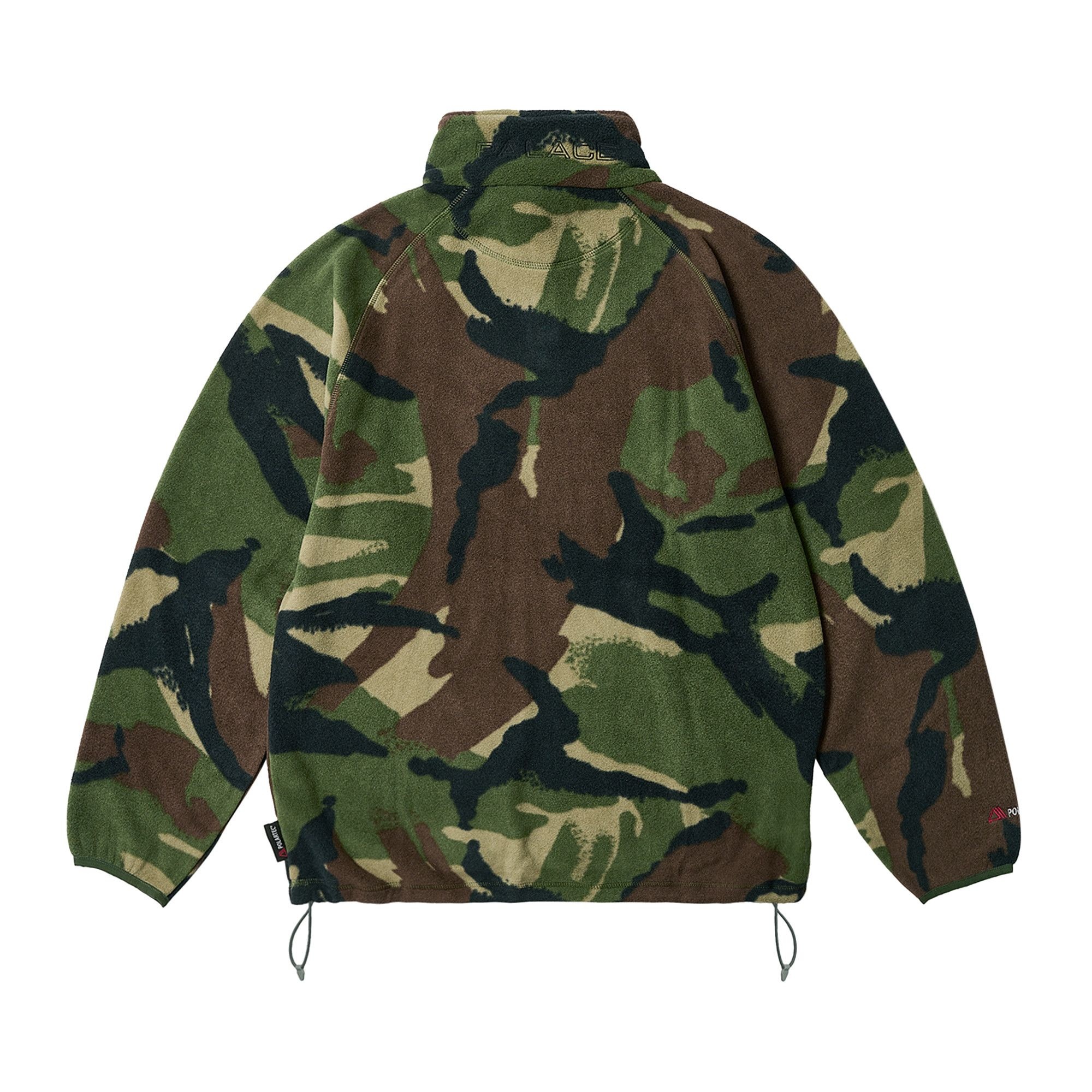 Palace Polartec Fleece Funnel 'Woodland Camo' - 2