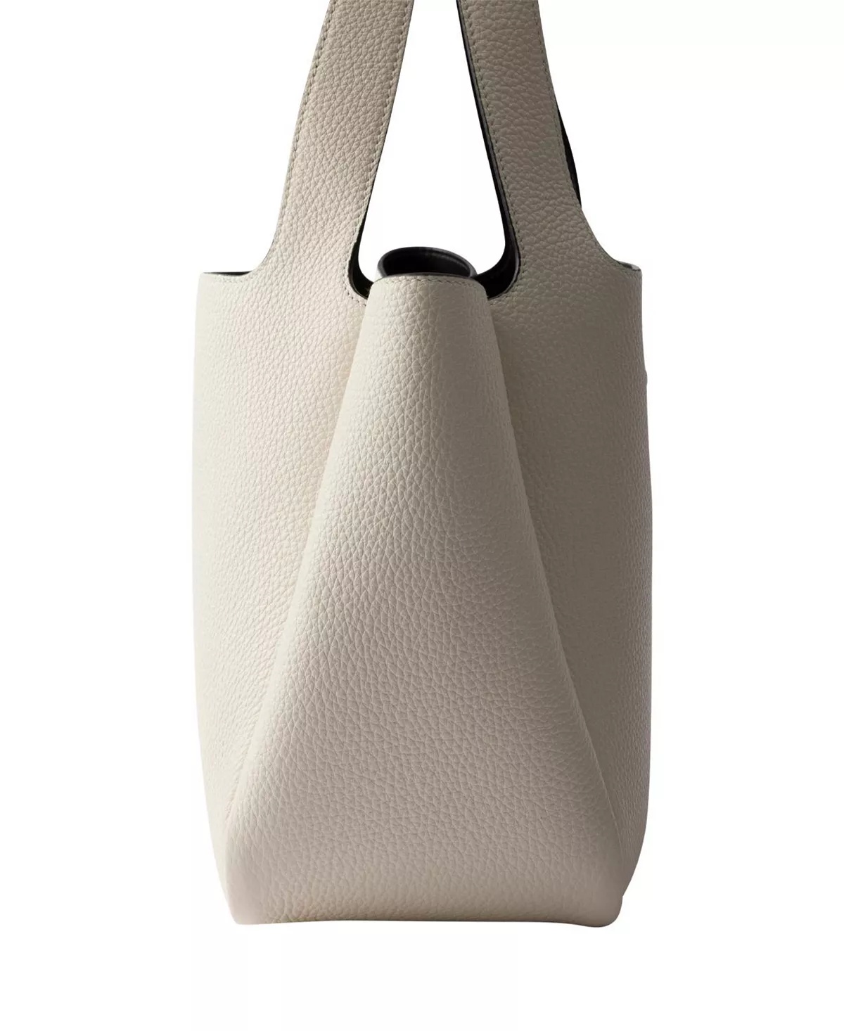 Small Leather Tote Bag - 4