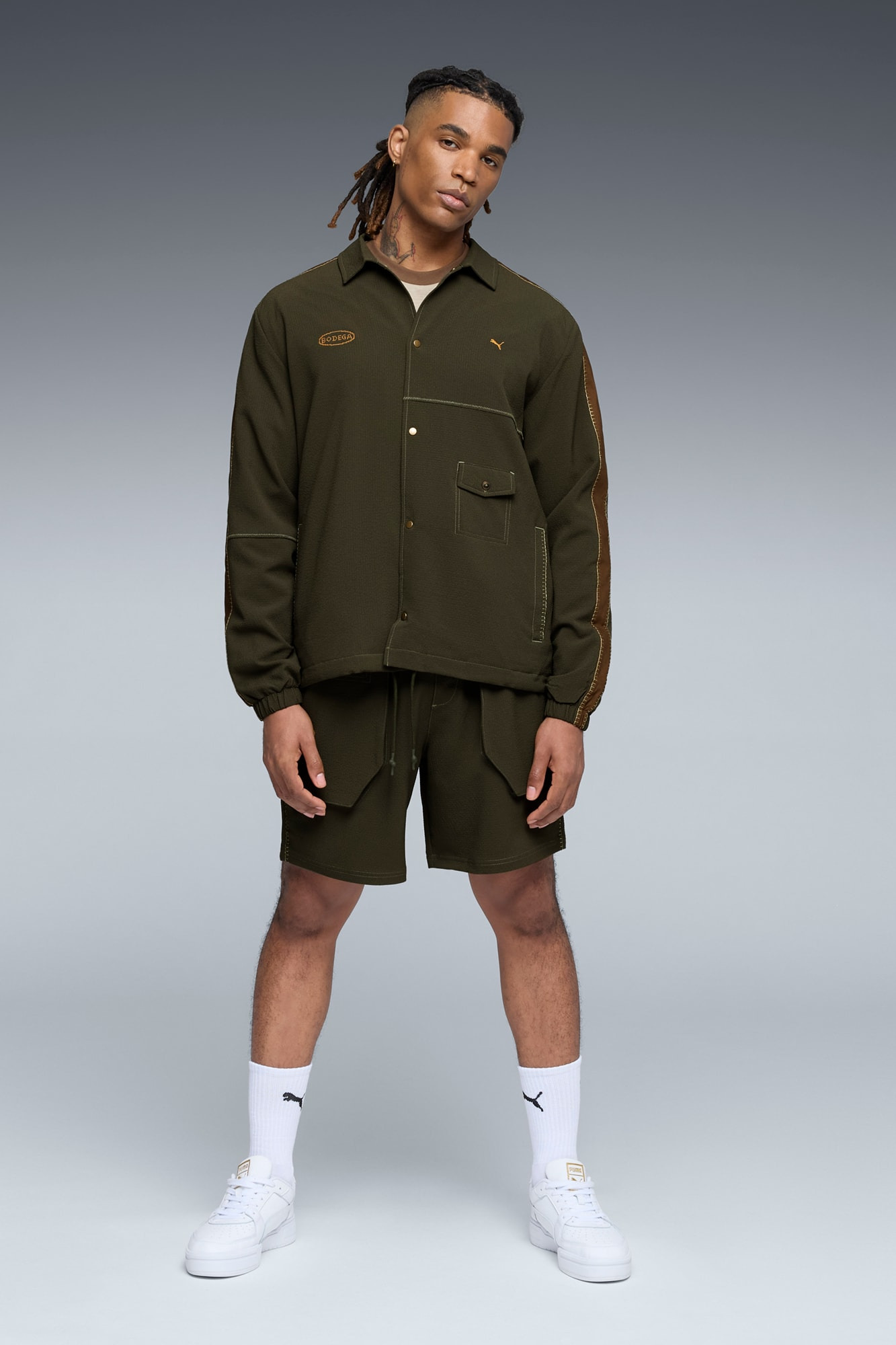 PUMA x BODEGA T7 Men's Coach's Jacket - 5