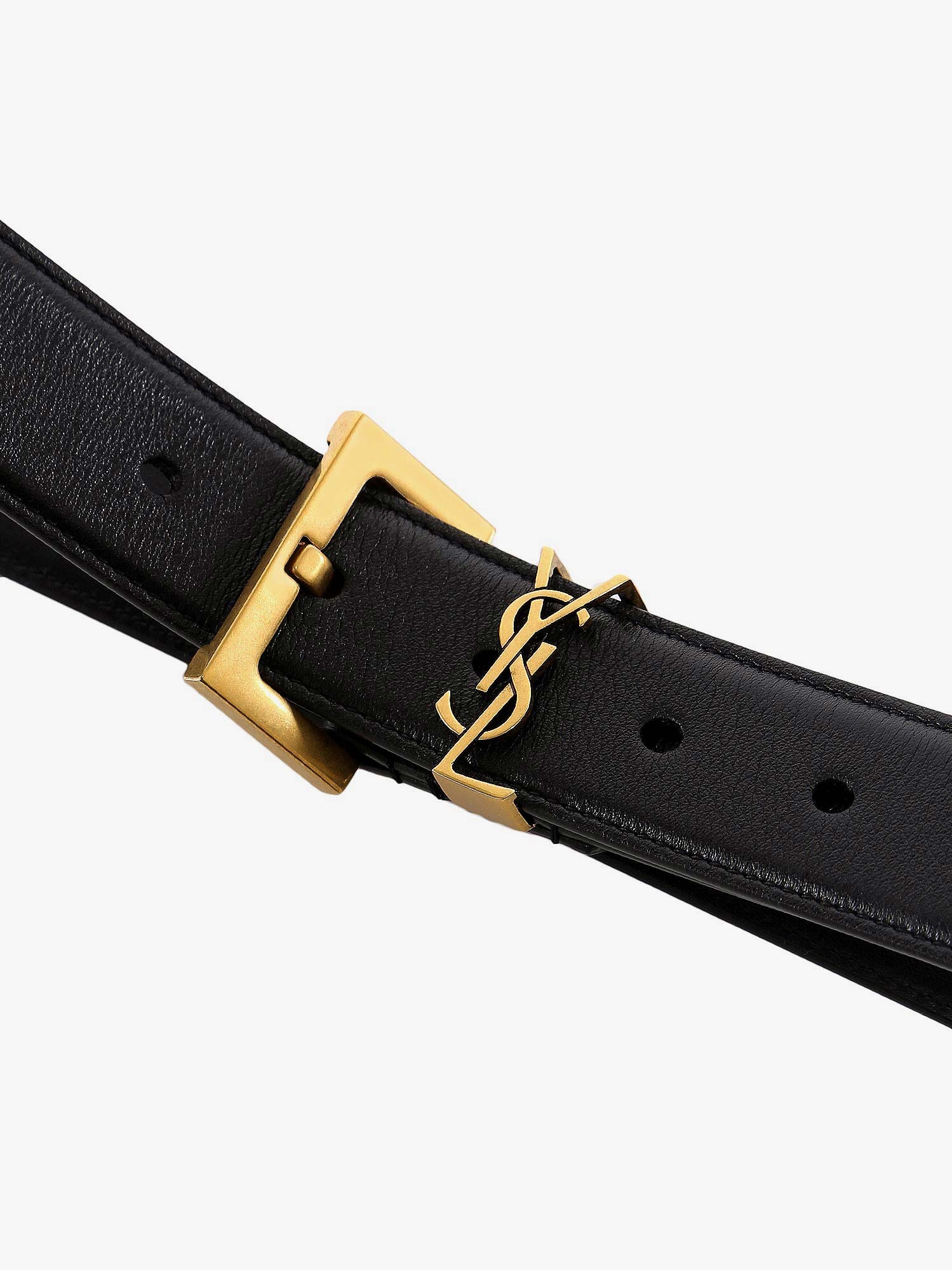 Saint Laurent Leather Belt - 3