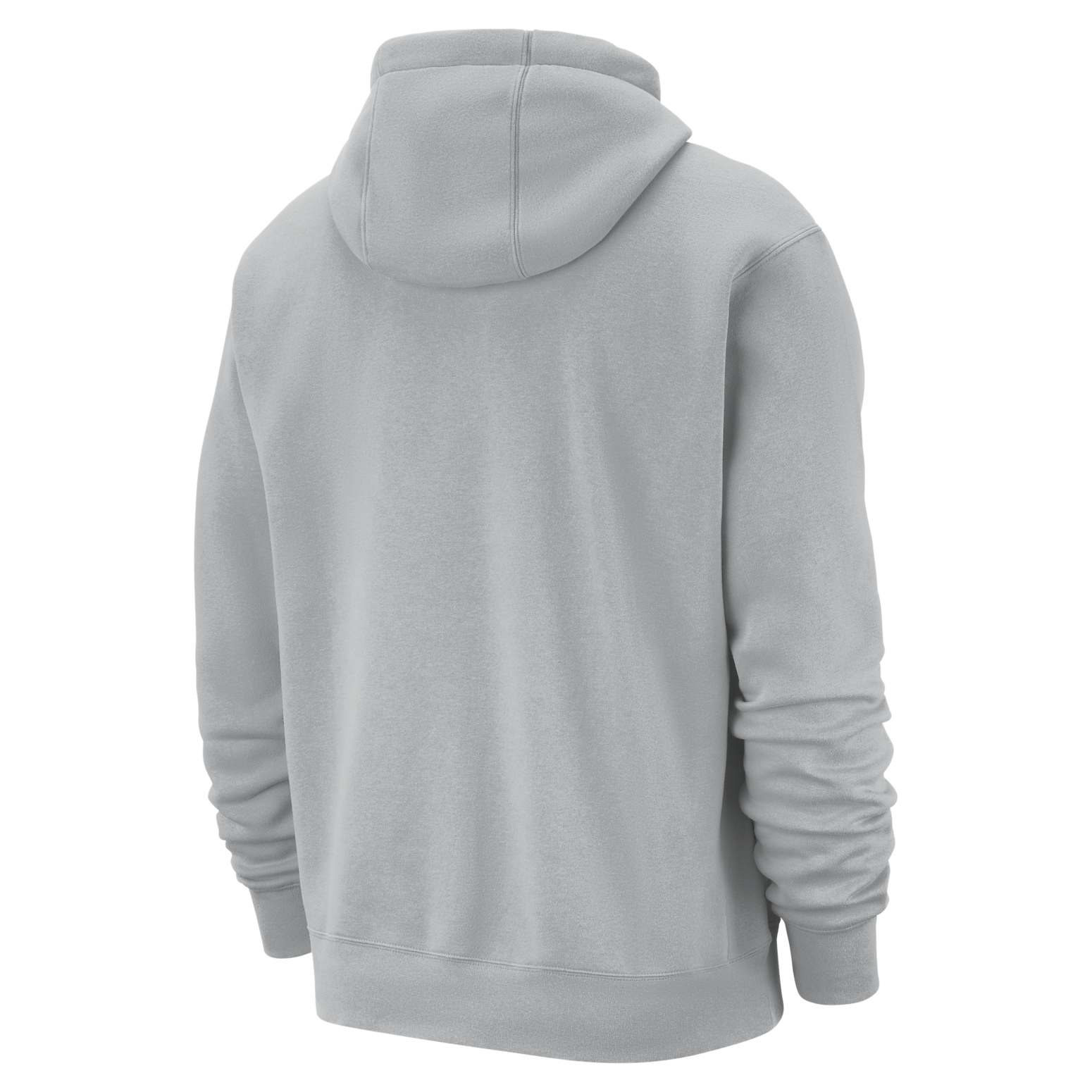 Nike NBA Brooklyn Nets Club City Edition Fleece Pullover Hoodie 'Grey' FZ0588-007 - 2