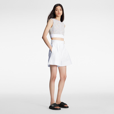 Louis Vuitton Tapered Wide-Leg Shorts outlook