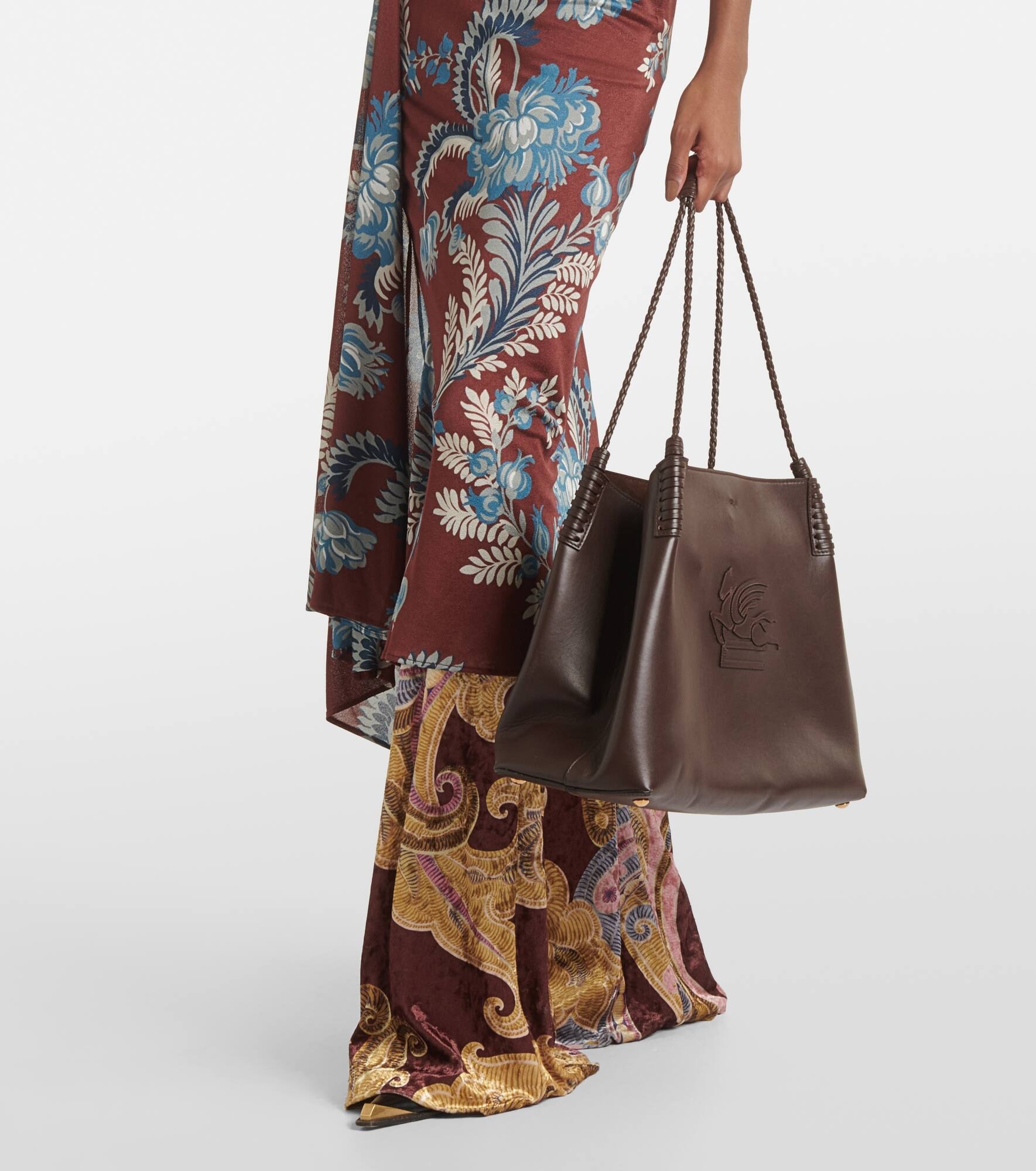 Libra Medium leather tote bag - 3