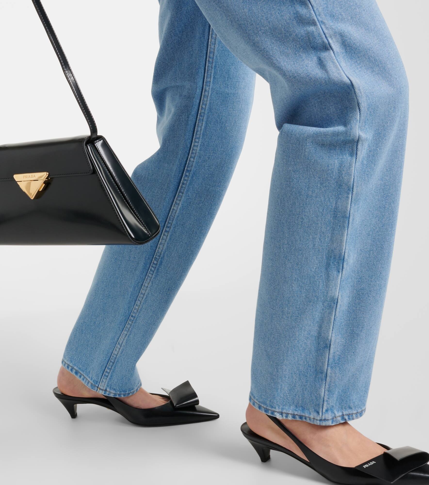 High-rise straight jeans - 5
