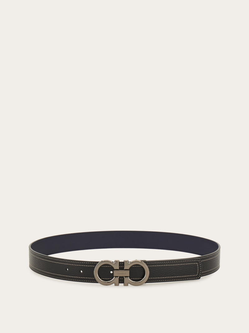 Reversible and adjustable Gancini belt 3