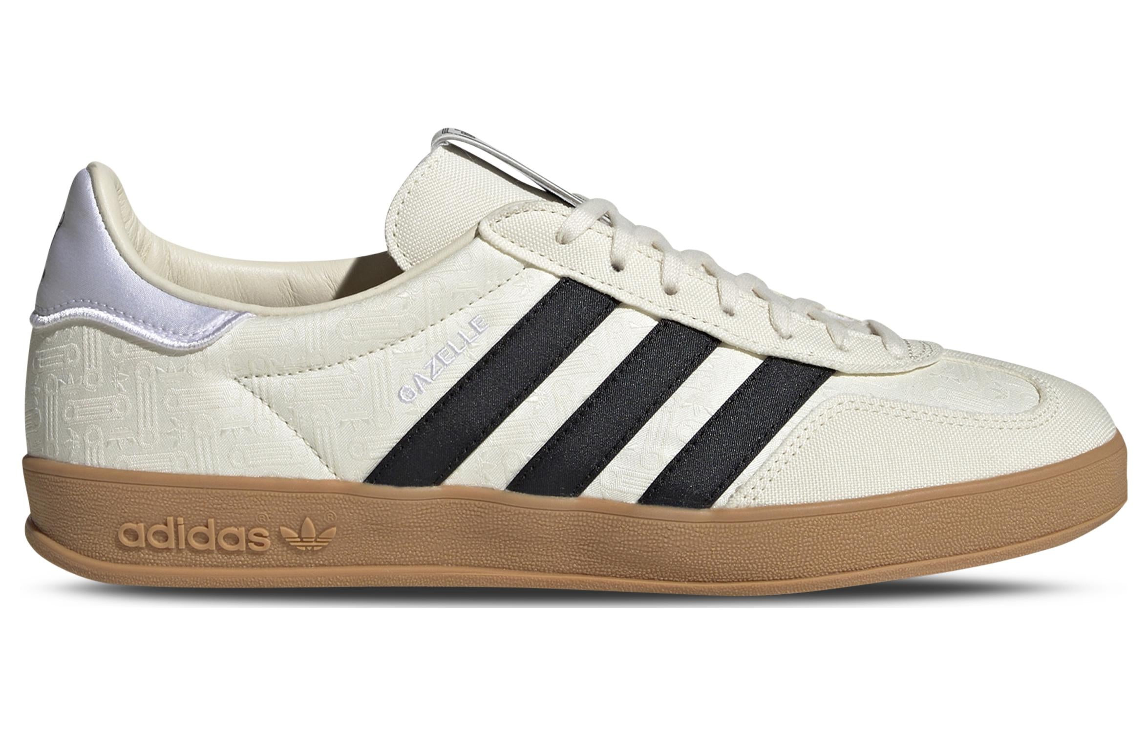 adidas Originals Gazelle Shoes 'Cream White Black Sand' IG3677 - 2