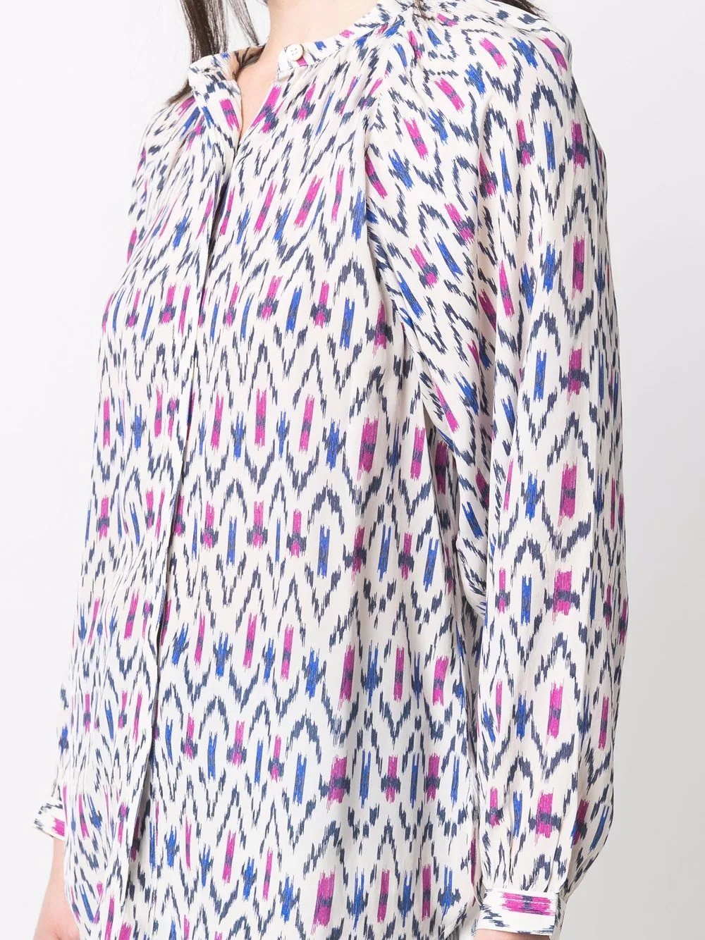 aurora geometric-print shirt - 9