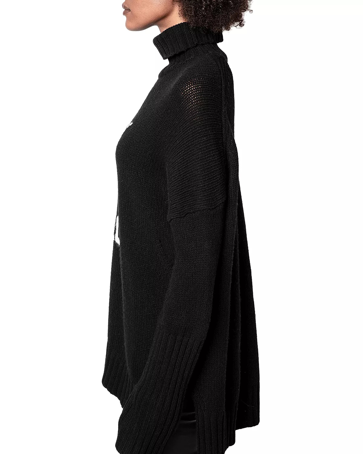 Alma Merino Wool Turtleneck Sweater - 4