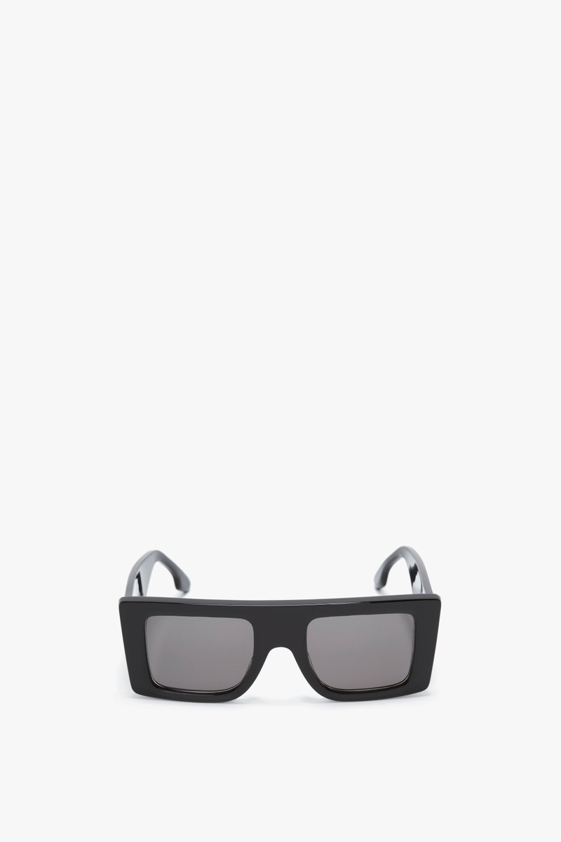 Oversized Frame Sunglasses In Black 1