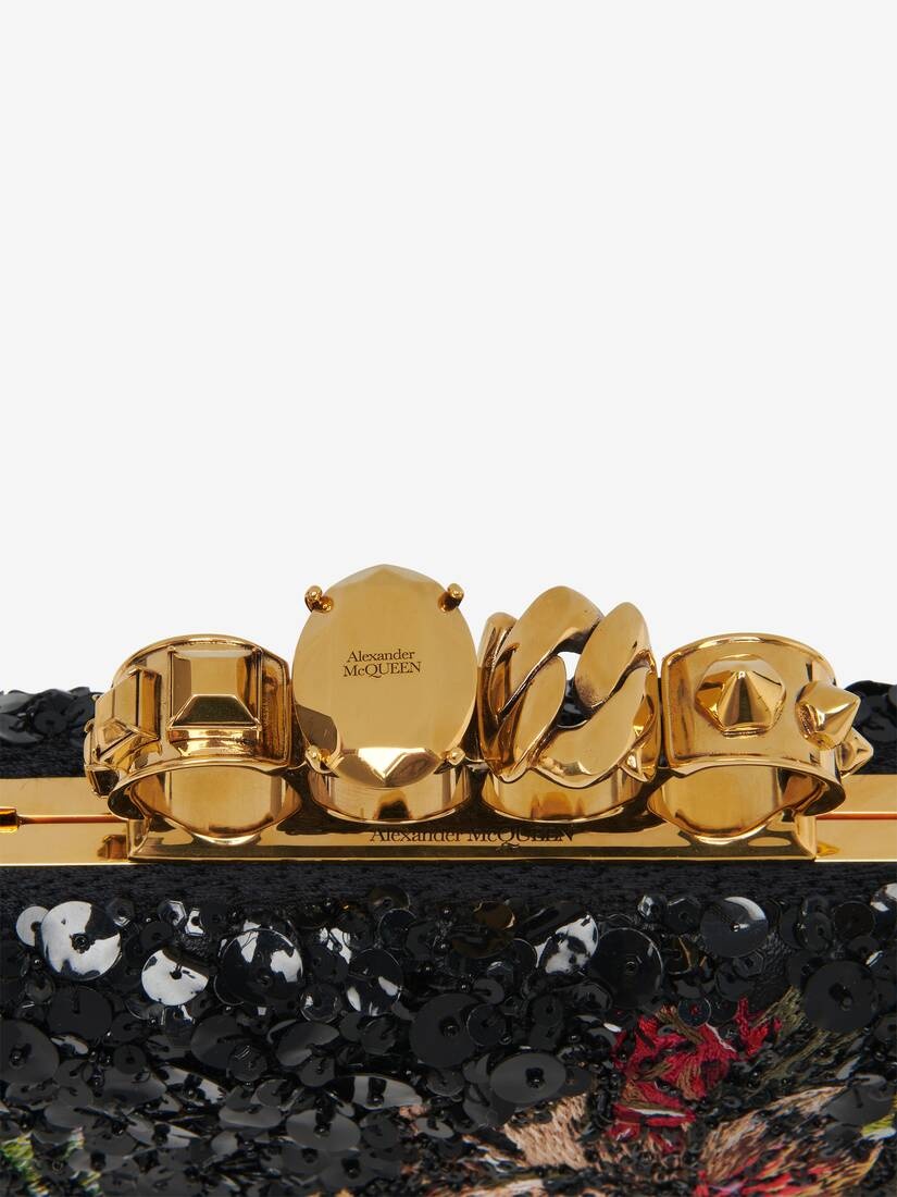 Women's Knuckle Clutch in Multicolour - 5