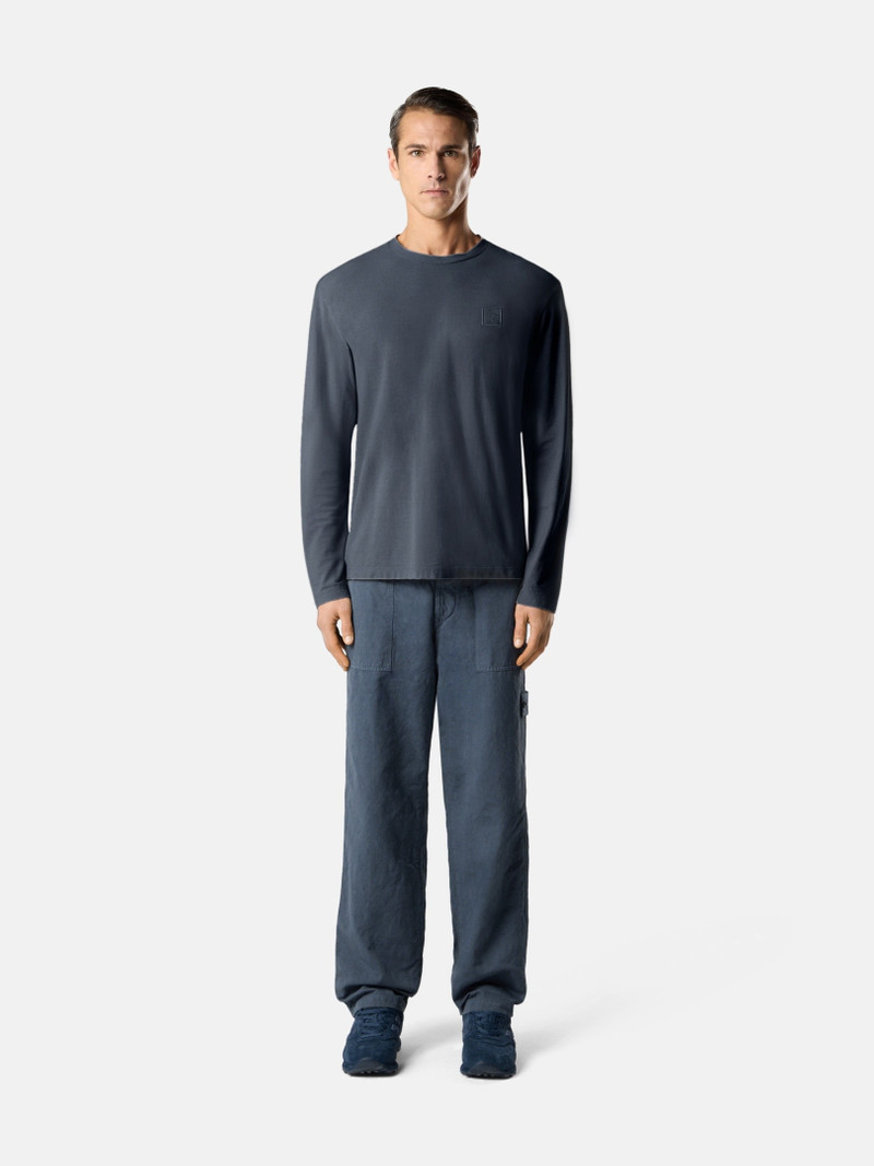 Stone Island 2100024 ORGANIC COTTON JERSEY CREPE_S.I. GHOST outlook