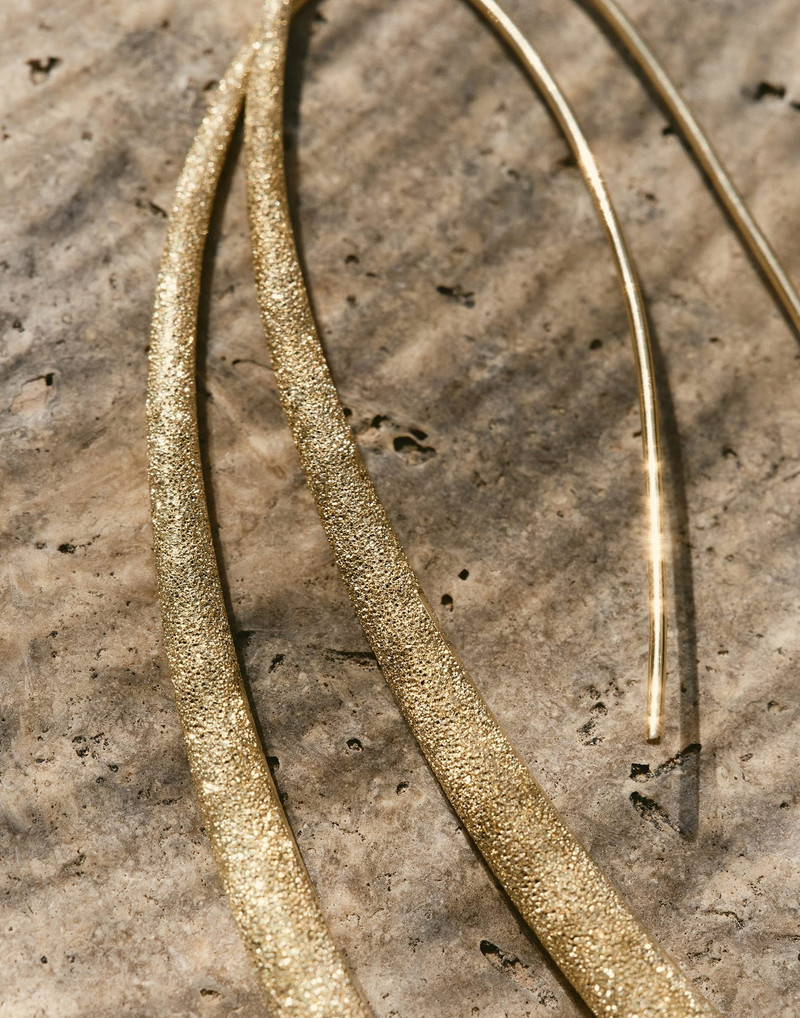 Brunello Cucinelli 18k Gold earrings outlook