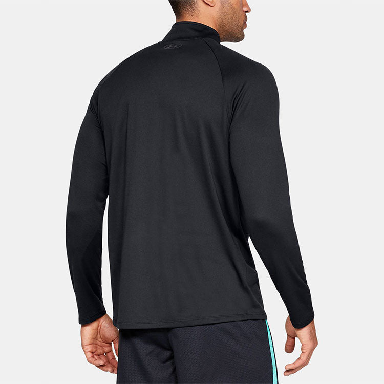 Under Armour Tech 2.0 1/2 Zip Men's Training Sweatshirt 'Black' 1328495-001 - 5