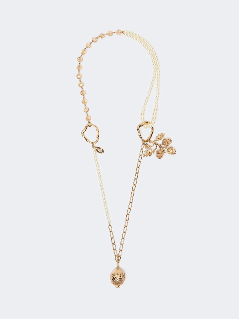WEEKEND Max Mara Set with charms and crystals - GOLD outlook