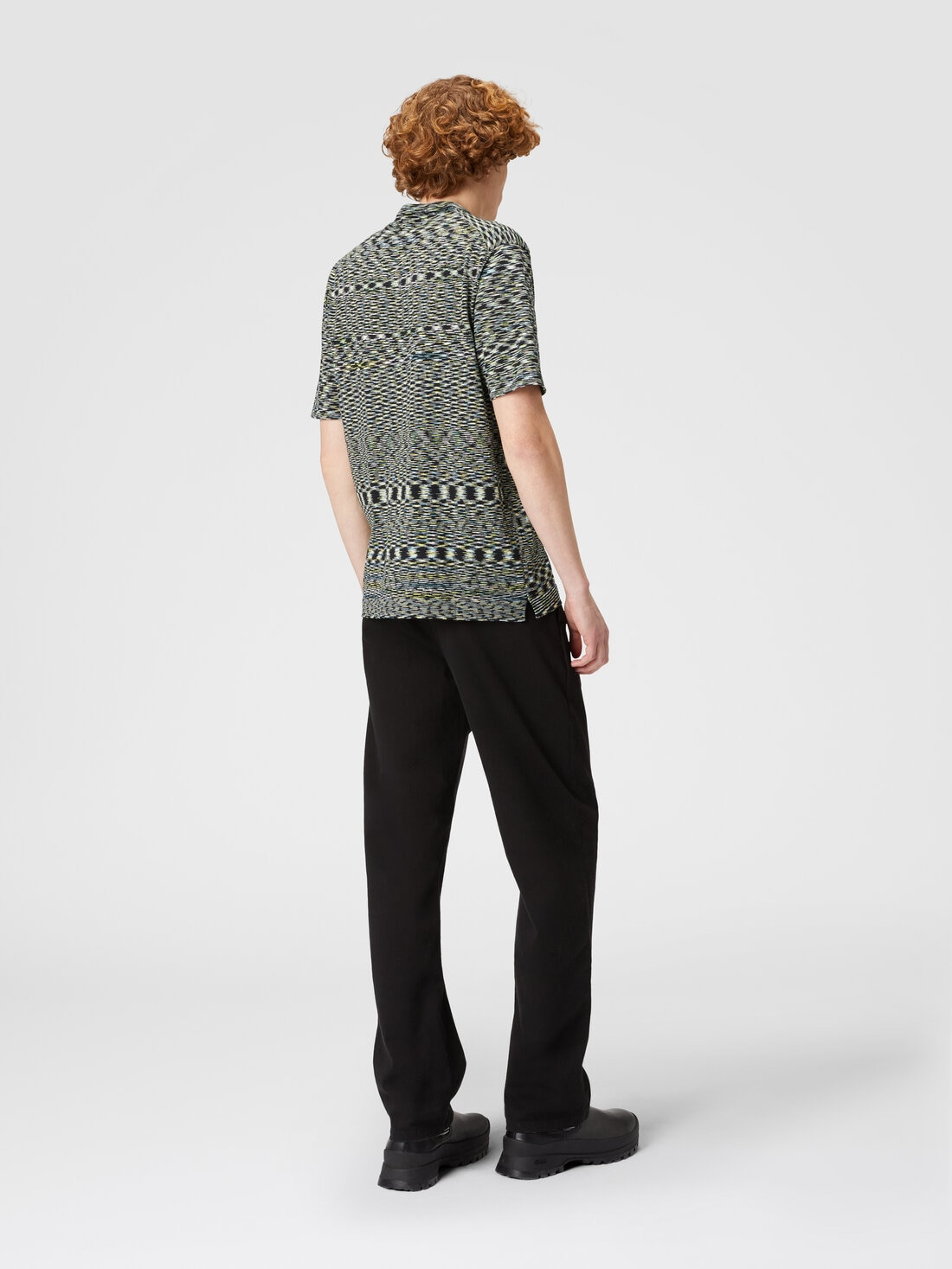 Slub cotton crew-neck T-shirt - 3