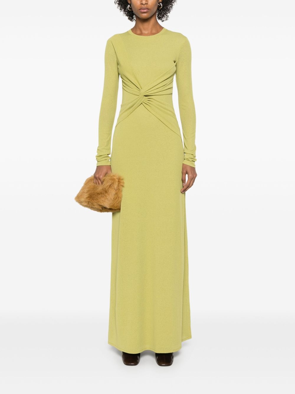 twist-detail maxi dress - 2