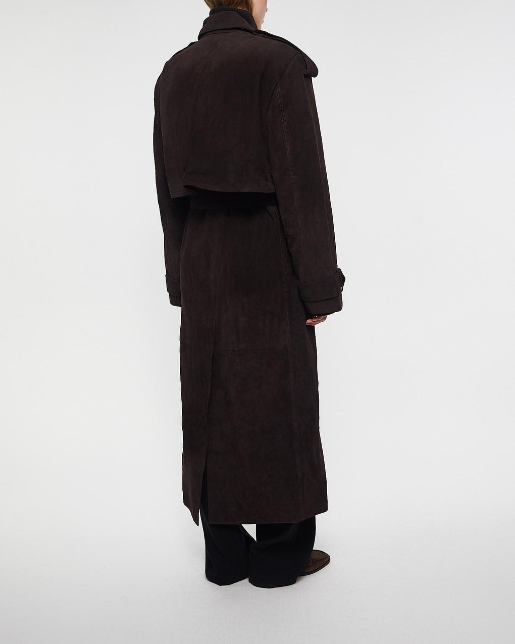 Coat Sienna Suede Chocolate - 4