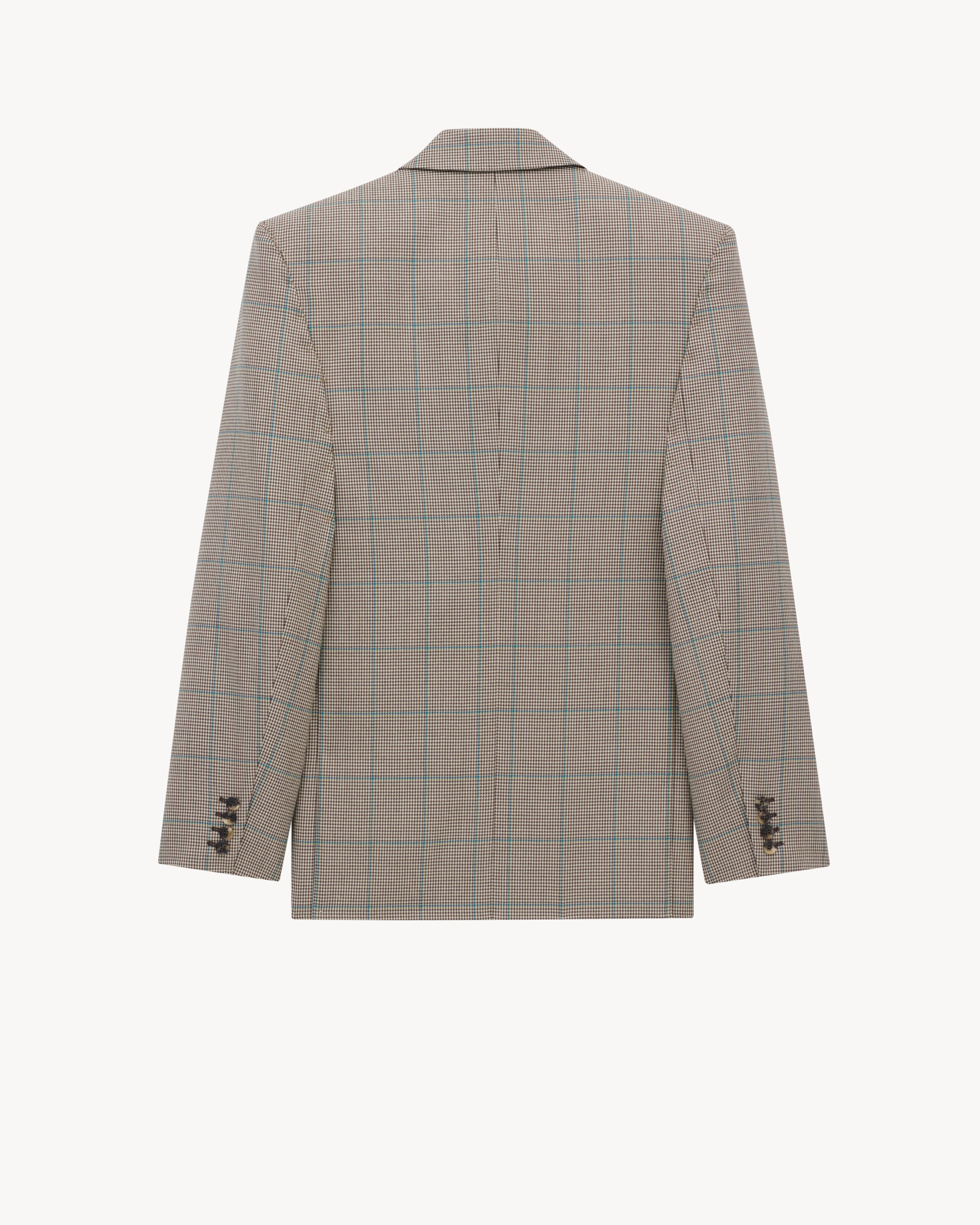 JACKET IN PRINCE OF WALES WOOL - 2