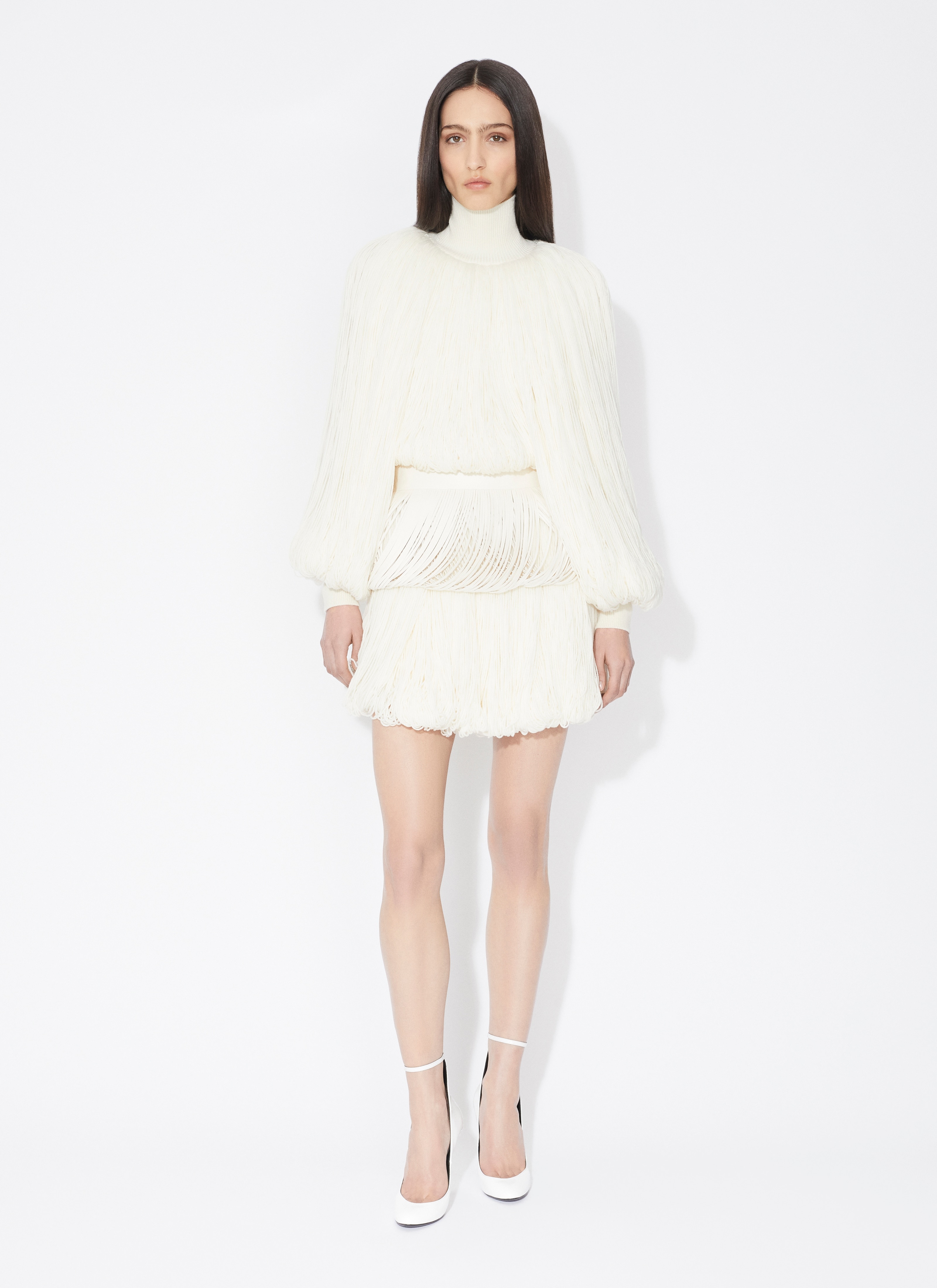FRINGED LEATHER BELT - 2