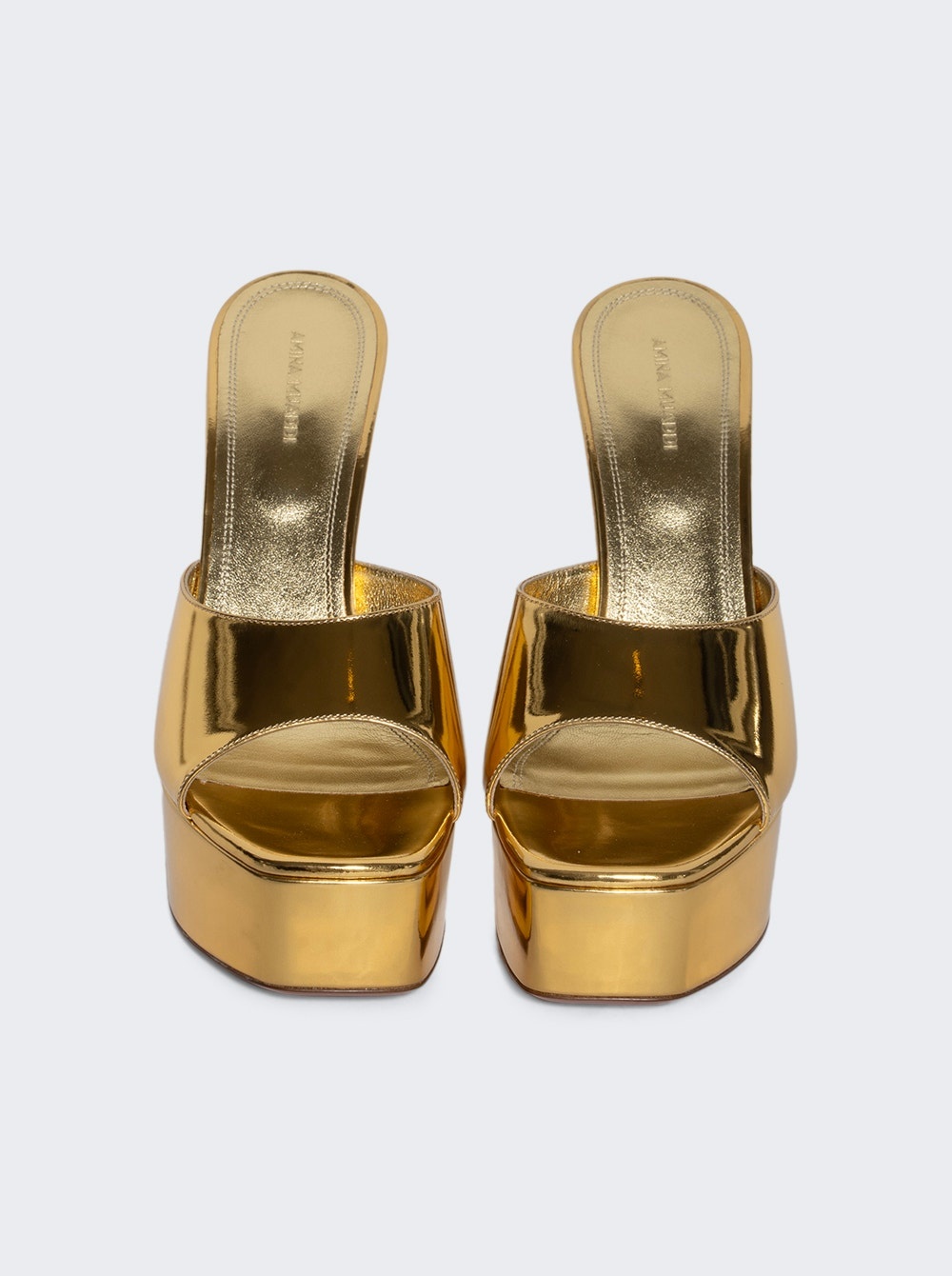 Dalida Slipper Sandals Mirror Gold - 5