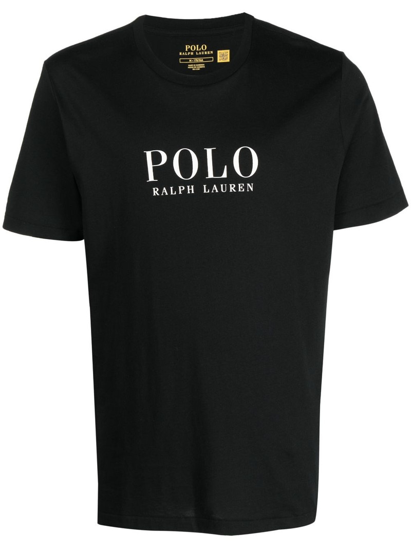 logo-print cotton T-shirt 1