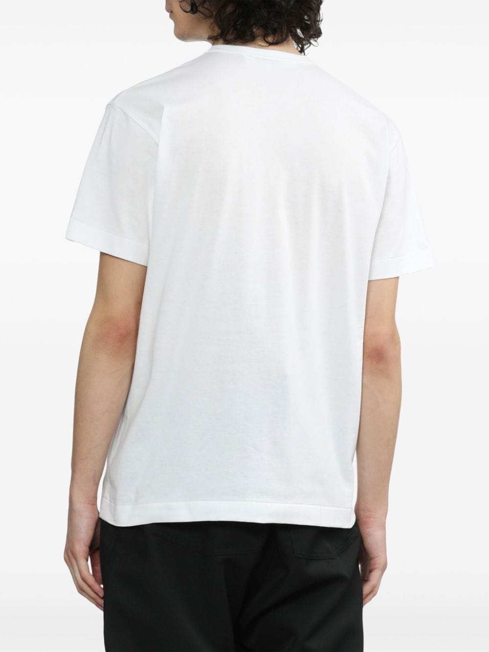 heart-print cotton T-shirt - 4