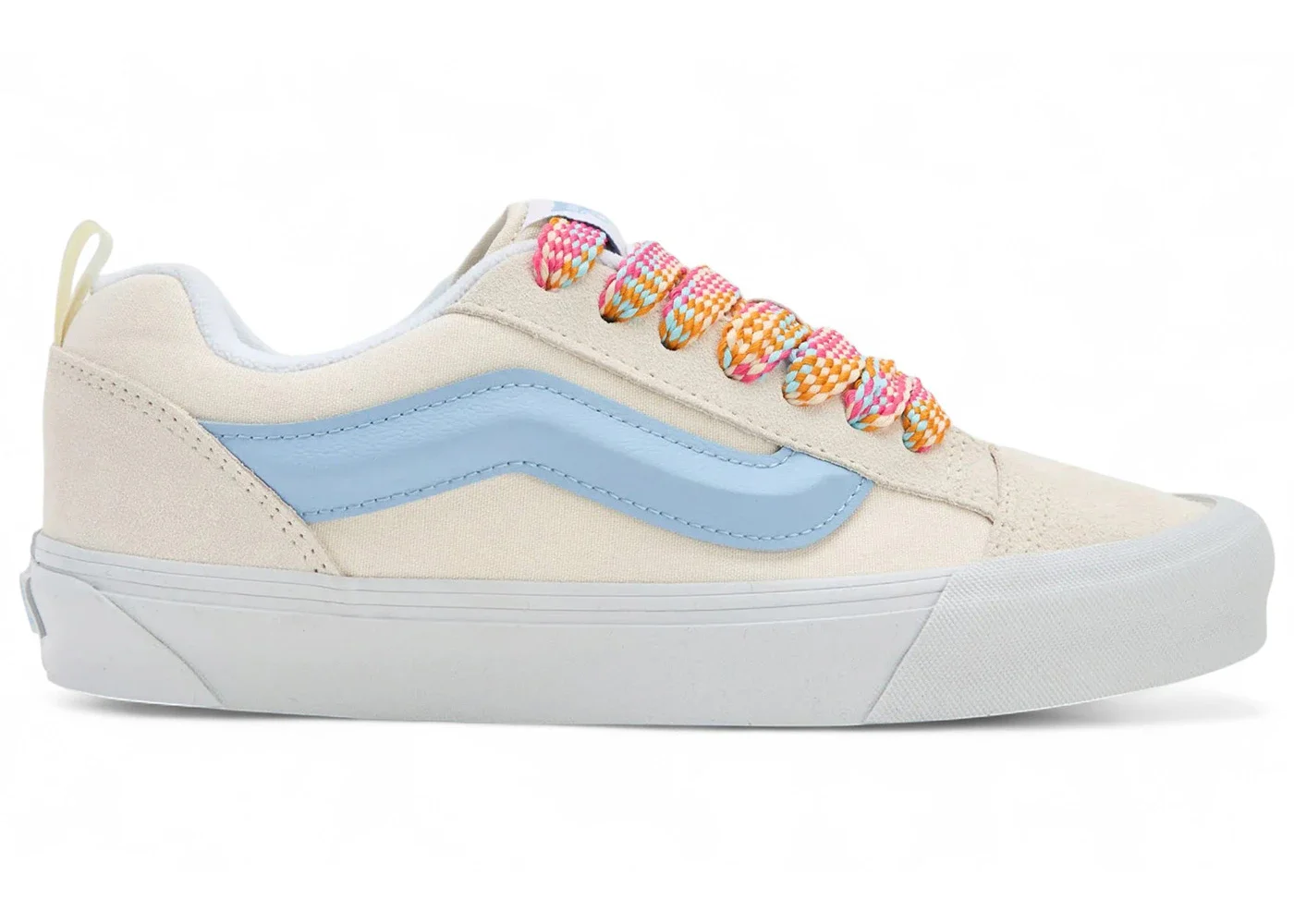 Vans Knu Skool Oversized Lace White Blue - 1